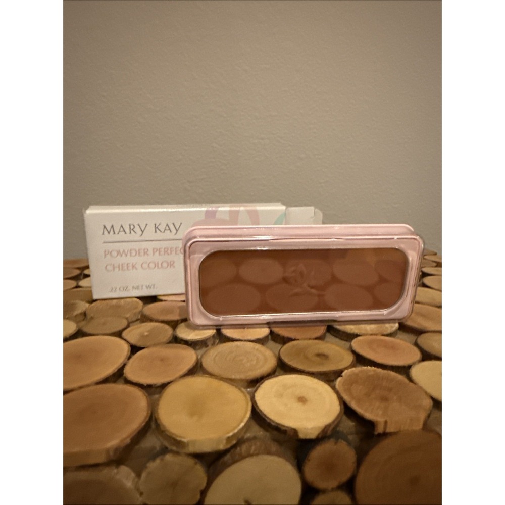 Mary Kay POWDER PERFECT Cheek Color Cashmere #5297 NOS‎ In Box .22 Oz